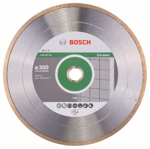 BOSCH DIAMOND CUTTING DISC STANDARD FOR CERAMIC 300 MM X 30/25.4 MM